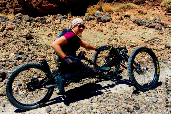 Gema Hassen-Bey hace historia en el Teide al convertirse en la primera atleta paralímpica que supera los 3.000 metros