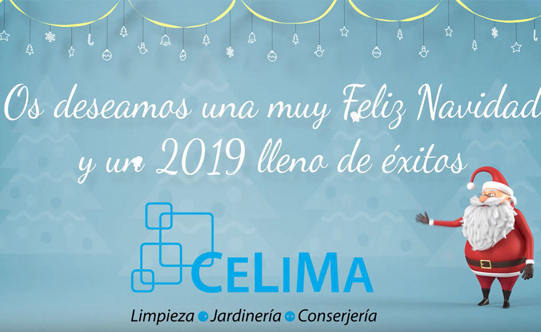 Os deseamos Feliz Navidad y Próspero año 2019